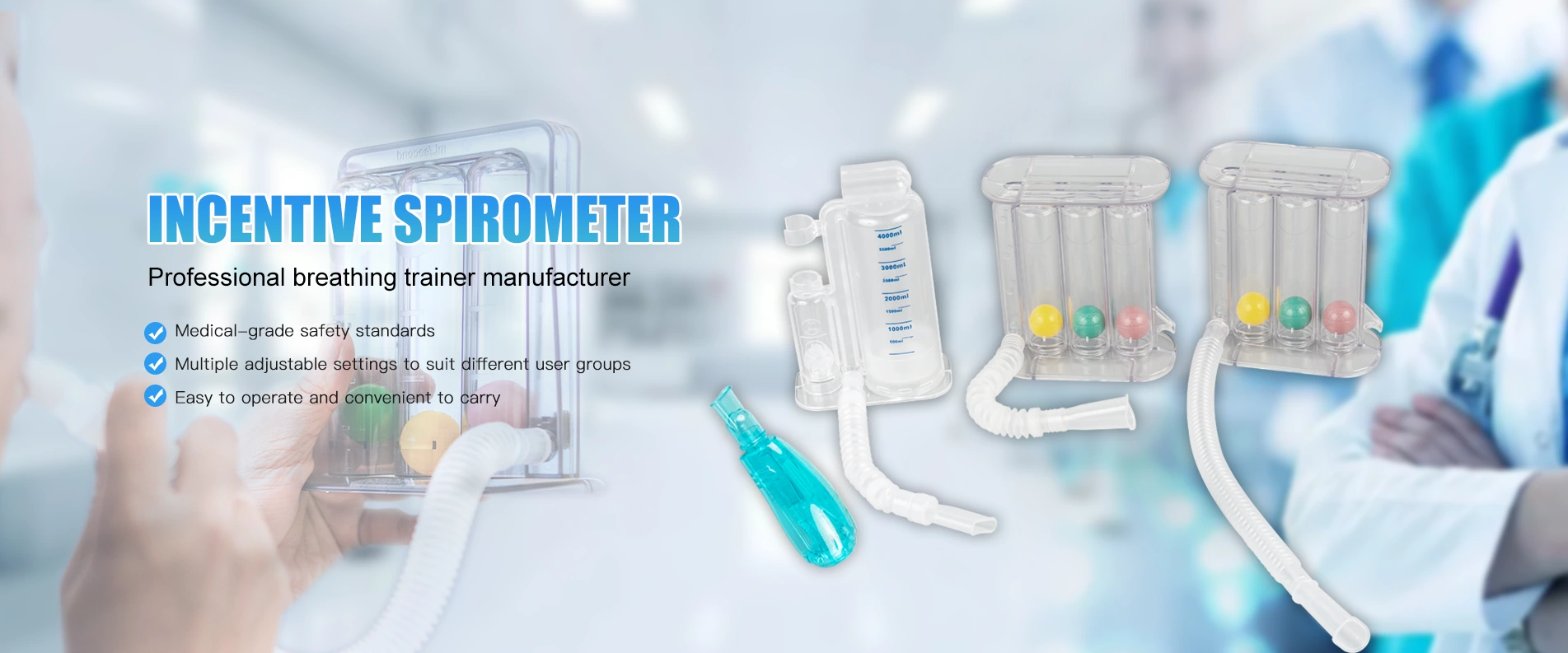 Hersteller von Incentive-Spirometern in China