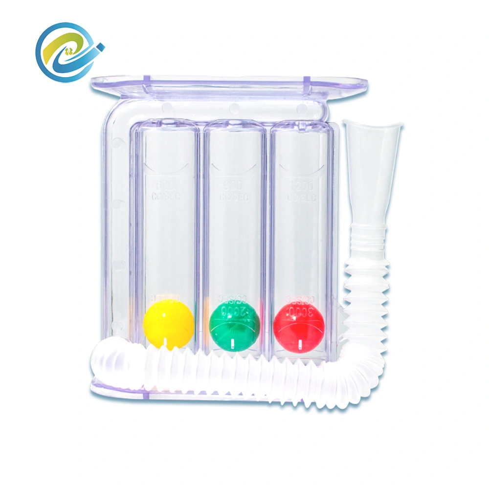 Drei-Bälle-Incentive-Spirometer